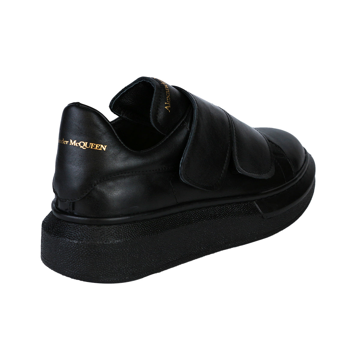 Alexander McQueen Kadın Hakiki Deri Cırt Cırtlı Sneaker Ayakkabı